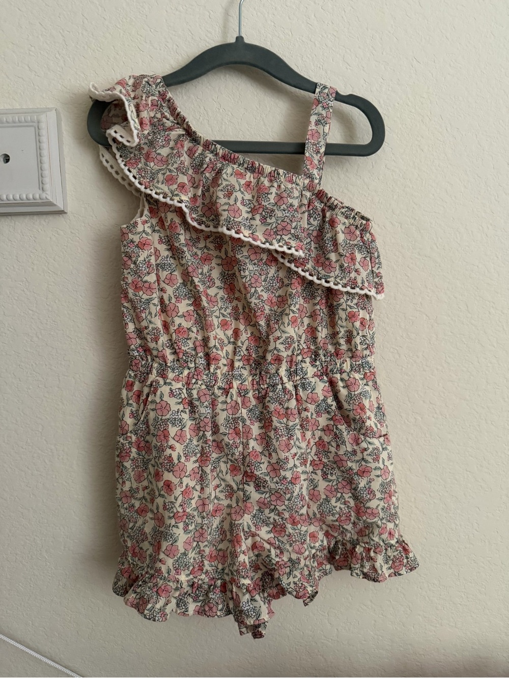 Janie and Jack Floral Romper